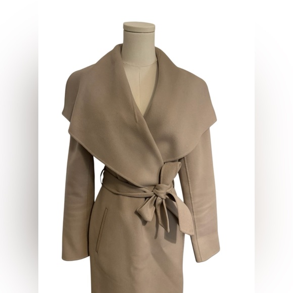 Mackage MAI-CN Double-face wool wrap coat - Picture 4 of 12